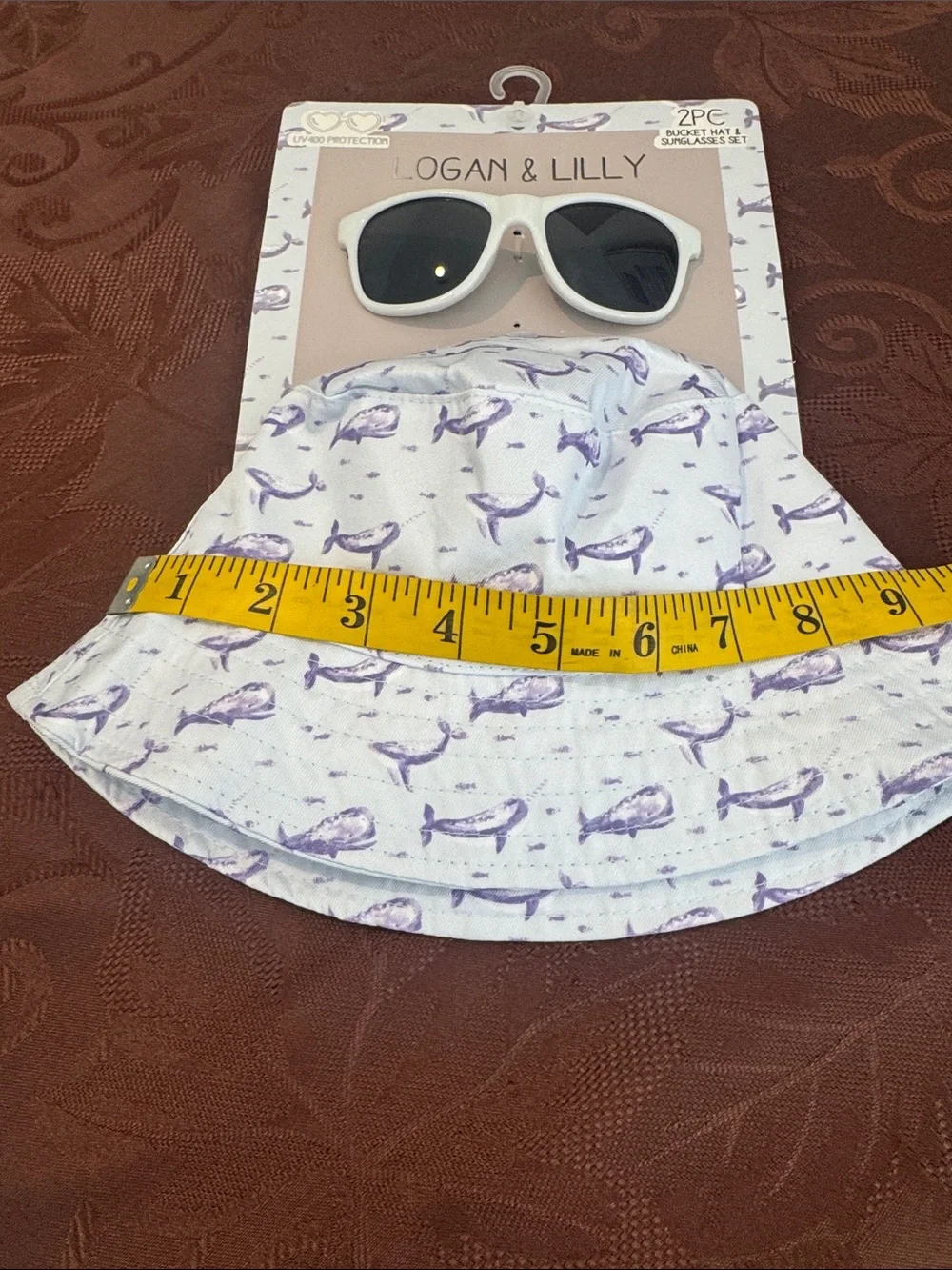 🌟3/$15🌟 Kids Bucket Hat and Sunglass Set